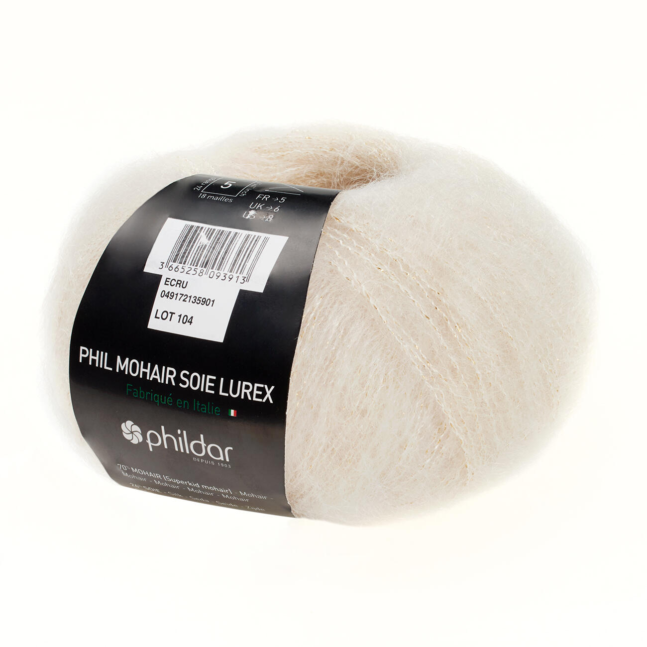 Phil Mohair Soie Lurex Von Phildar 8 Versch Farben