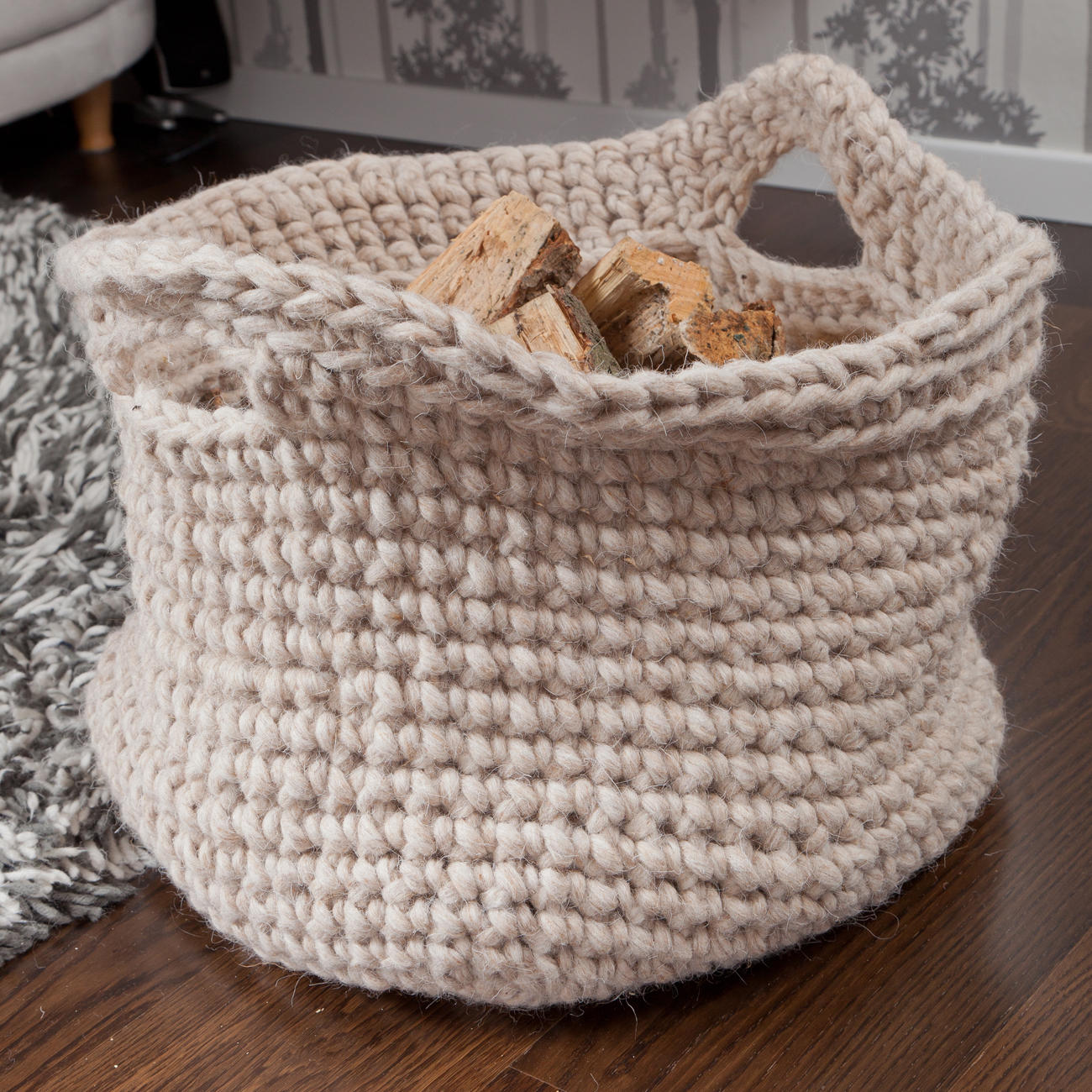 Aufbewahrungskorb « Schönes für Zuhause « Häkelmodelle « Stricken