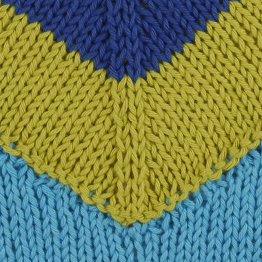Verkürzen und Verlängern von Strickteilen