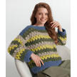 Anleitung 180/5, Häkelpullover aus Nappy von Junghans-Wolle