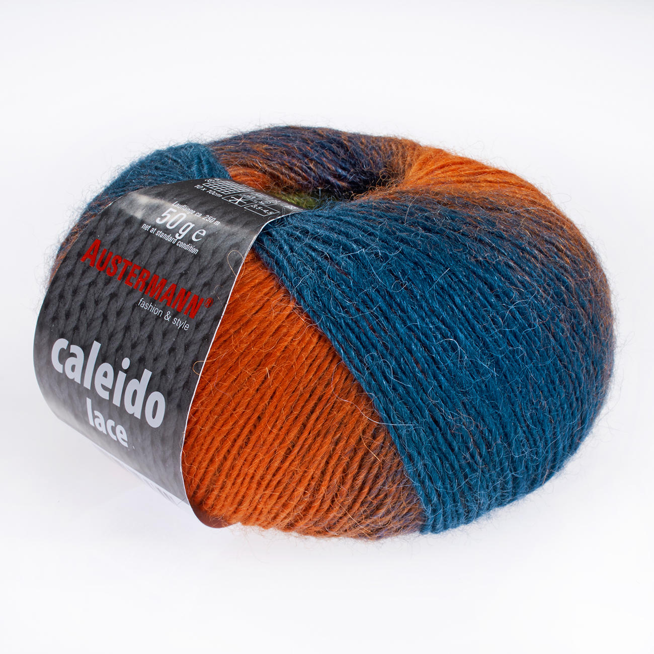 Caleido lace von austermann®, 9 versch. farben Petrol frabe