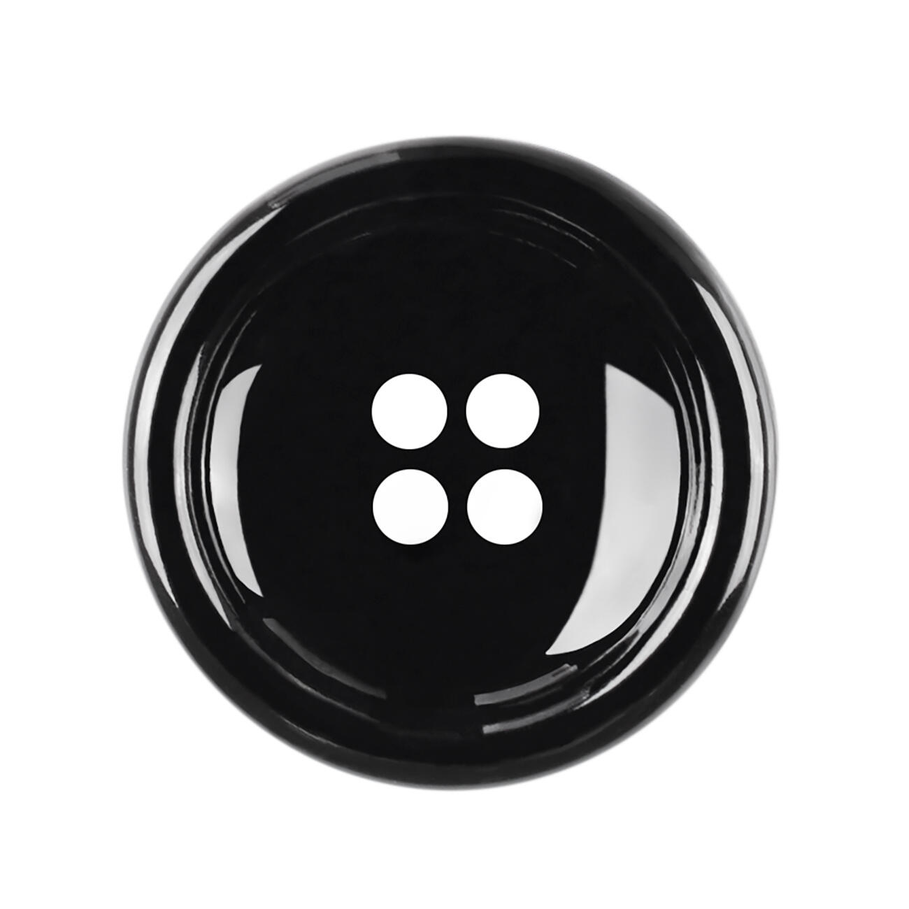 6 Knöpfe Knopf  Kunststoff 19mm 1,9cm Farbe Schwarz k5 Grau Hohe Qualität 20 