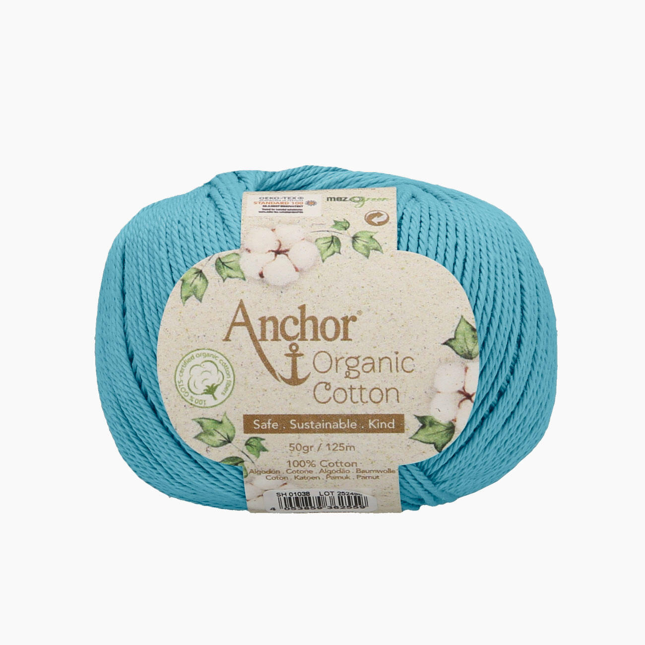 Organic Cotton von Anchor, 21 versch. Farben
