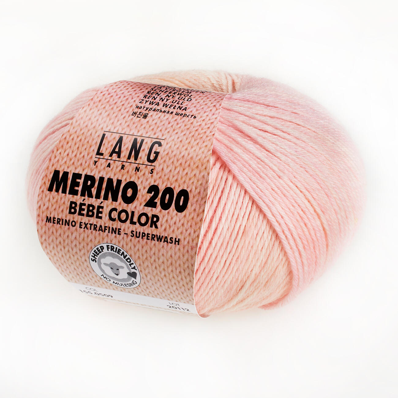 Merino Baby Wolle Hellrosa - 100% Schurwolle Für Strickprojekte