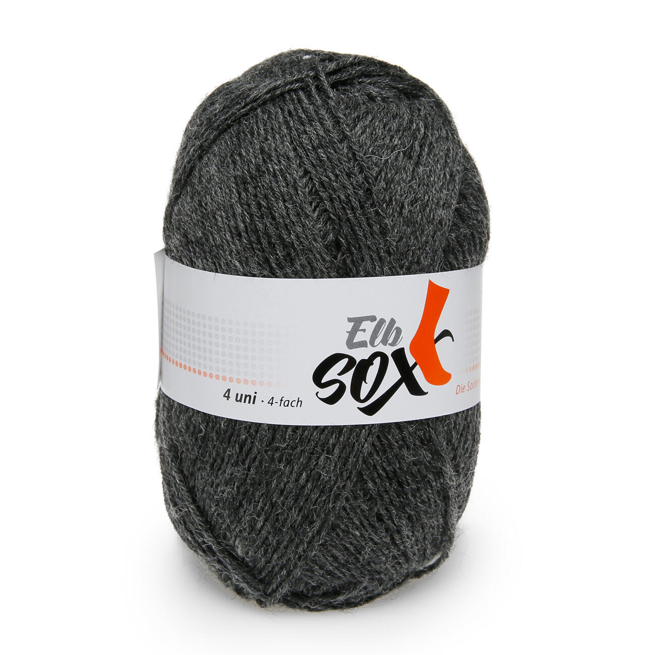 Sockenwolle ElbSox Uni 4-fädig von ggh, 3 versch. Farben