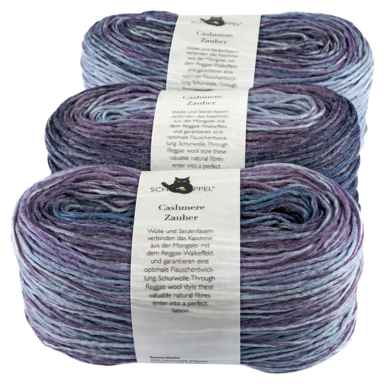 Cashmere Zauber von Schoppel Wolle, 5 versch. Farben