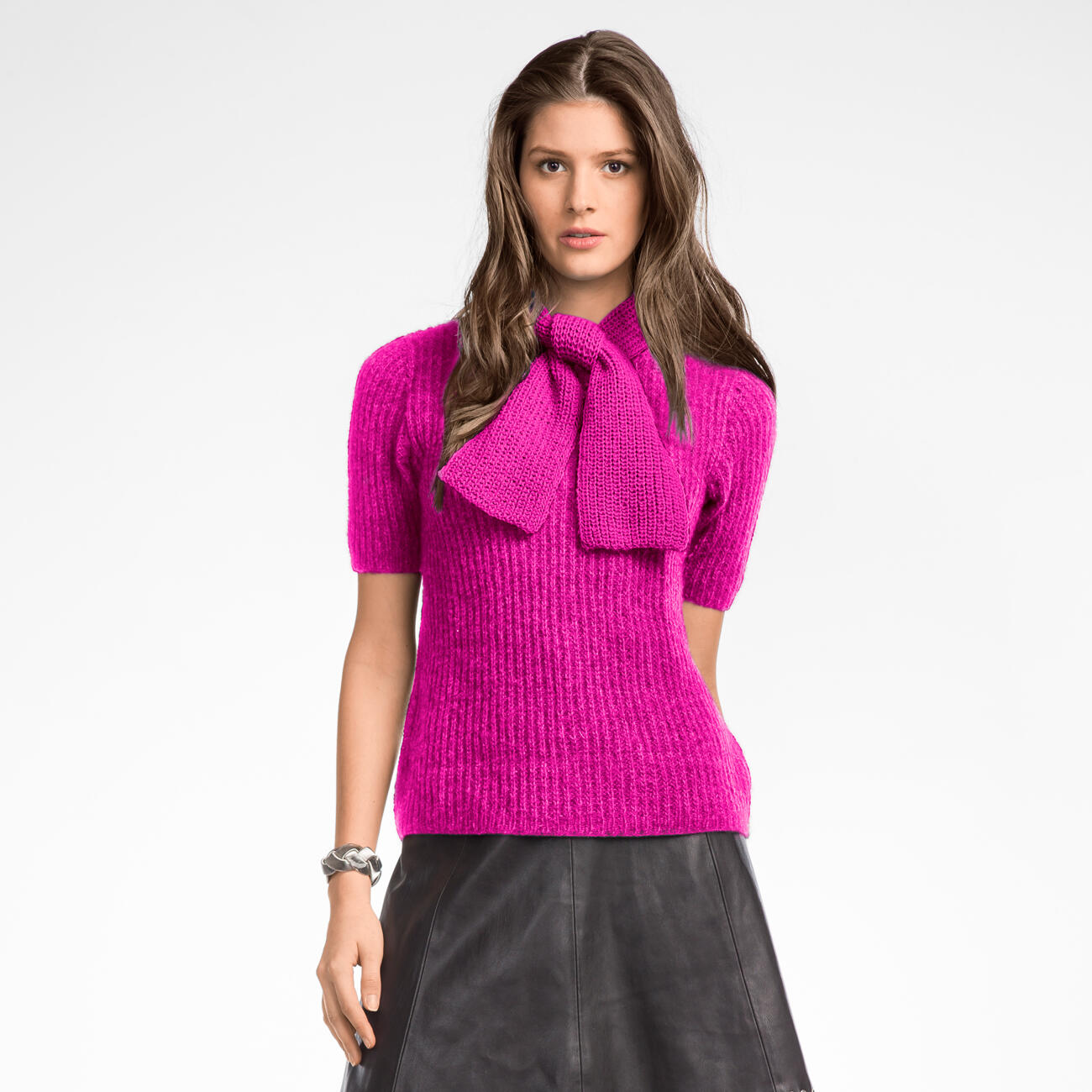 Anleitung 273 3 Pullover Mit Schal Aus Kaschmir Von Junghans Wolle 1 Anleitung 273 3 Pullover Mit Schal Aus Kaschmir Von Junghans Wolle 1