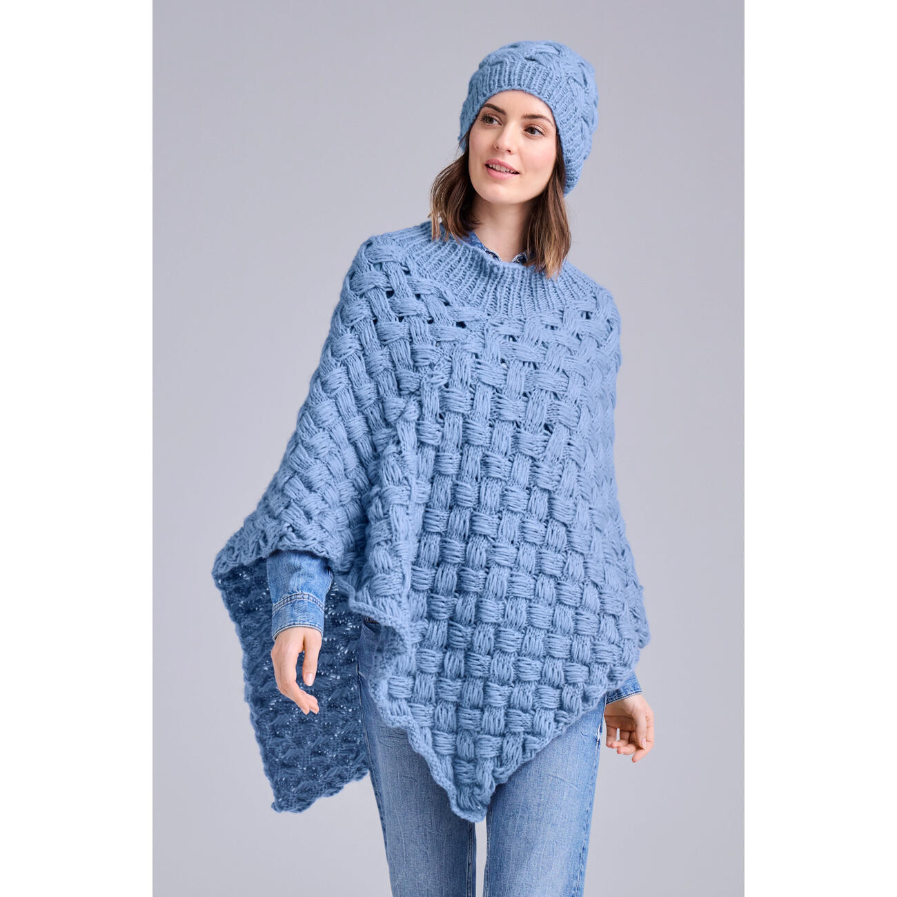 Häkelanleitung Für Den Poncho "Winterglow