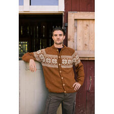 Anleitung 139/5, Herren-Cardigan aus Wonder Wool dk von Novita