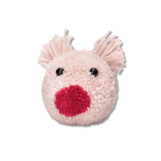 Prym Pompon Schablone - Schwein Percy 