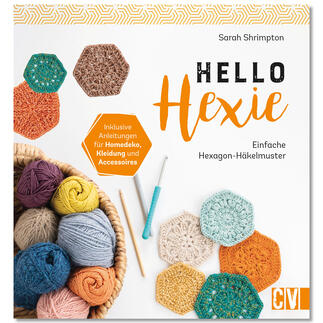 Buch - Hello Hexie - Einfache Hexagon-Häkelmuster Buch - Hello Hexie 