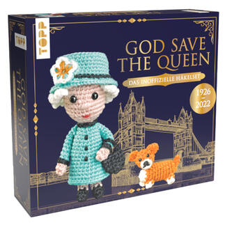 Häkelset - God save the Queen 