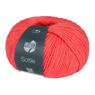 Sottile von Lana Grossa, rote Wolle, 50g, ca. 250m