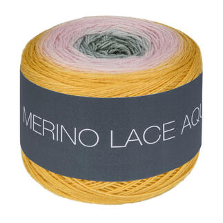 Wolle Merino Lace Aquarell von Lana Grossa in bunten Farben.