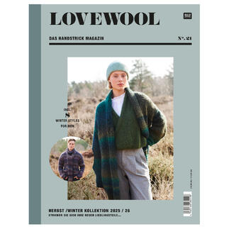 Heft Rico Lovewool No. 21, Handstrickmagazin mit modernen Strickanleitungen.