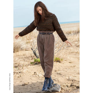 Anleitung 352/0, Pullover aus Edén von Katia 