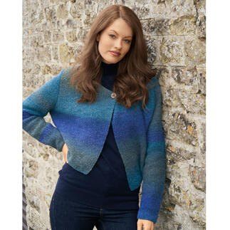 Anleitung 488/1, Jacke aus Felted Tweed Colour von Rowan 