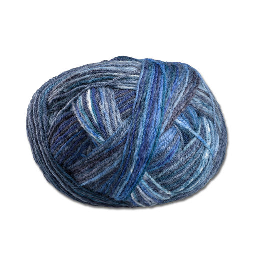 Liqiud Blue Socken Strumpfwolle-Neu Schoppel Wolle Wunderklecks 100 Gr