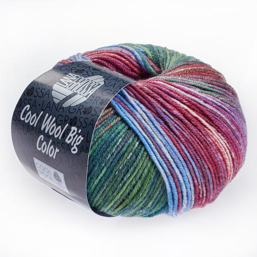 Cool Wool Big Color von Lana Grossa, 10 versch. Farben