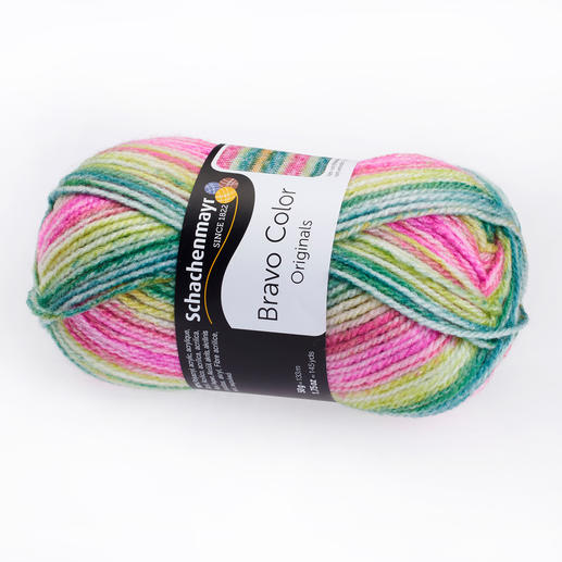Bravo Color von Schachenmayr in der Farbe Lollipop, Knäuel mit 100 g