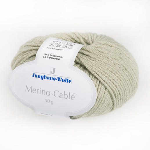 Merino-Cablé von Junghans-Wolle 