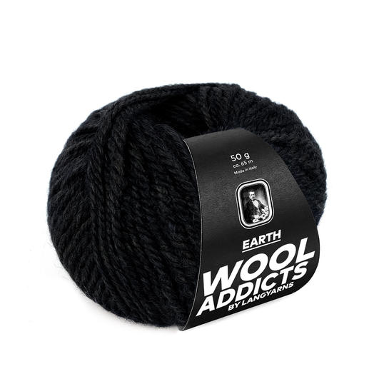 LL 65m//50g Nadelstärke 5,5-6 Lang Yarns Wooladdicts Earth 96