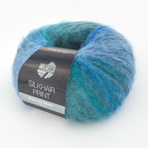 Silkhair Print von Lana Grossa, 33 versch. Farben