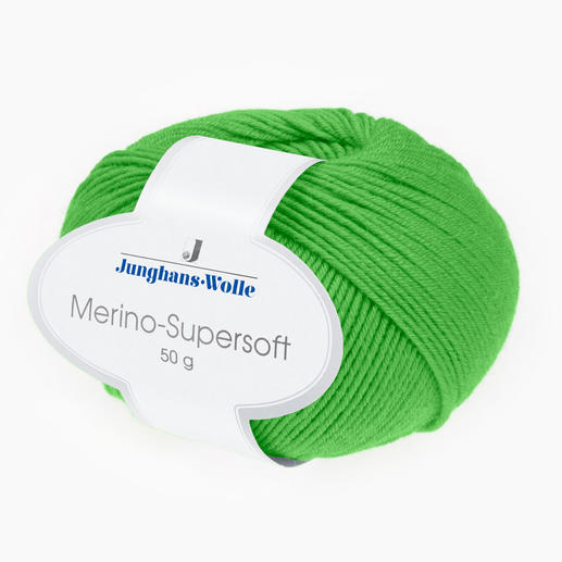 Merino-Supersoft von Junghans-Wolle, Apfel Merino-Supersoft von Junghans-Wolle 