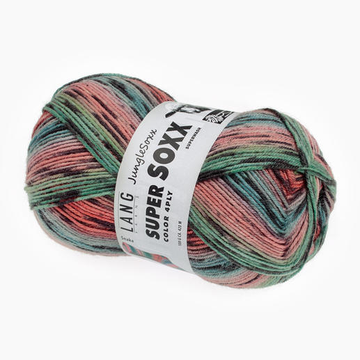 Sockenwolle Super Soxx Jungle Color von LANG Yarns 
