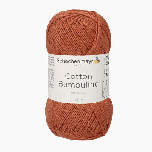 Cotton Bambulino von Schachenmayr in der Farbe Terracotta