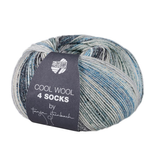 Sockenwolle Cool Wool 4 Socks Print von Lana Grossa 