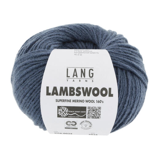 Lambswool von LANG Yarns in Jeansblau