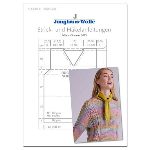 Anleitungsheft WoolDesign Frühjahr/Sommer 2025