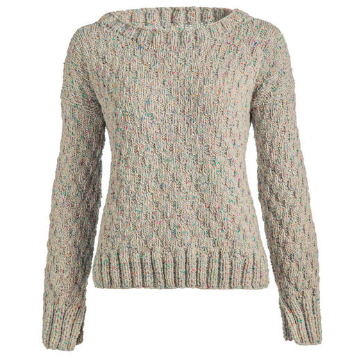 Pullover 36 40 44 46 48 50 grün Strick Pulli verschiedene Strickmuster