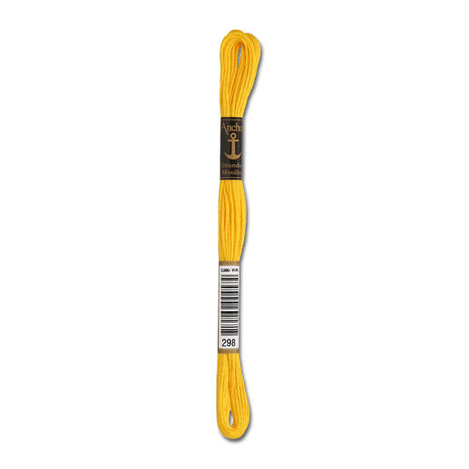 1x Anchor Sticktwist sonnengelb Farbe 298