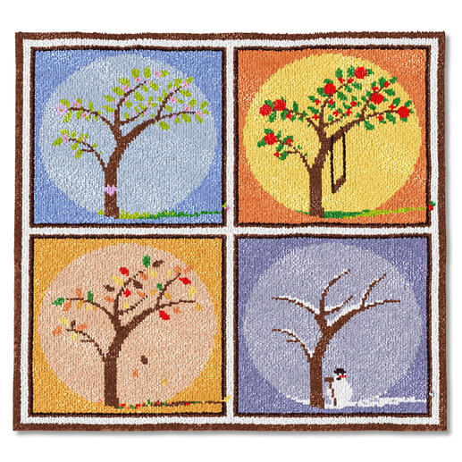 Wandbehang - Vier Jahreszeiten