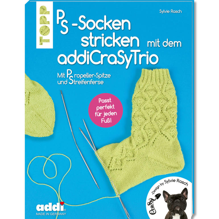 European Patent addiCraSyTrio Sock Knitting Needles - addi
