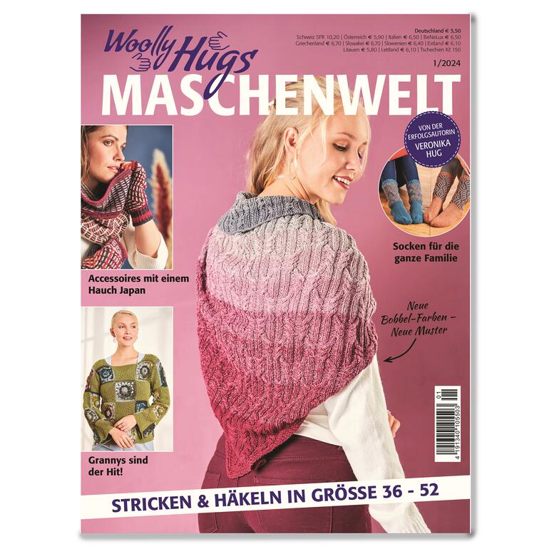 Heft - Woolly Hugs Maschenwelt 01/24 