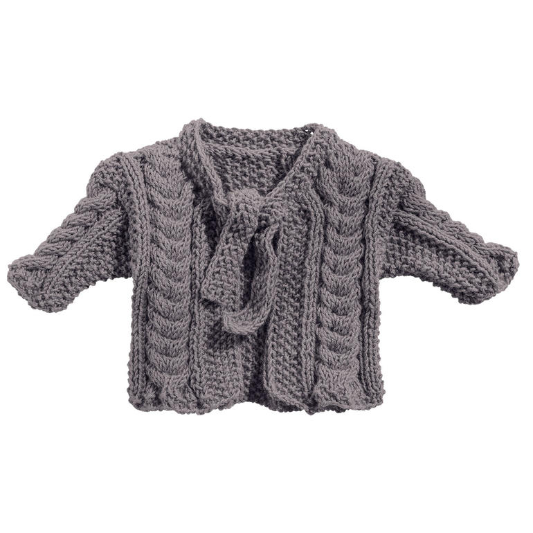 Anleitung 119/7, Babyjacke aus Merino-Classic von Junghans-Wolle 