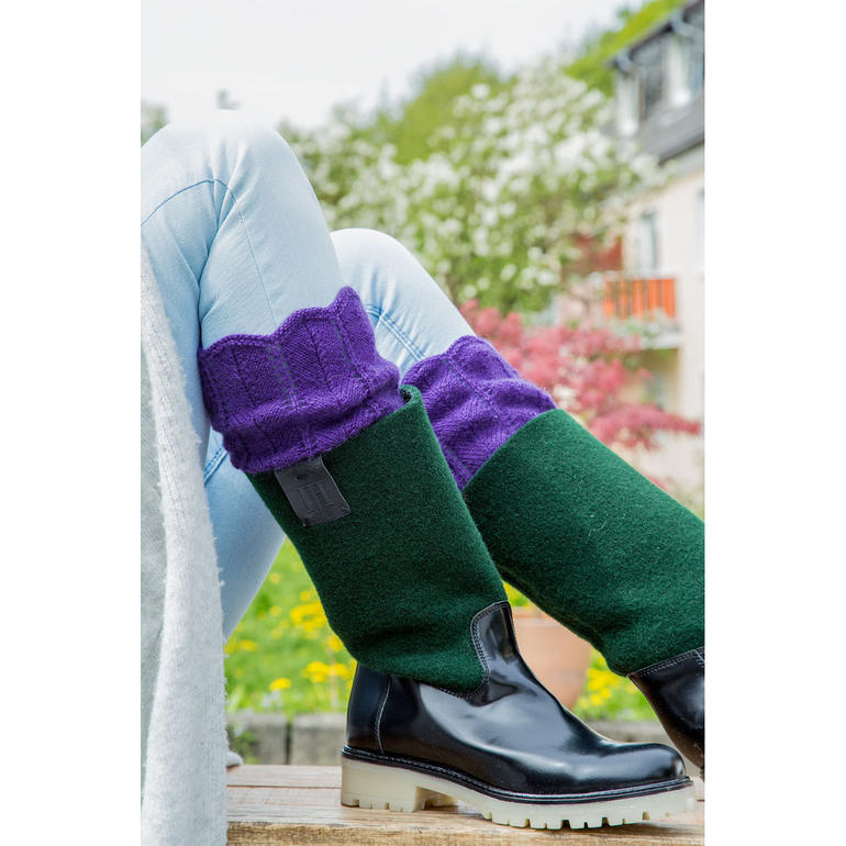 Anleitung 248/8 B, Stiefel-Manschetten aus Rima von Junghans-Wolle 