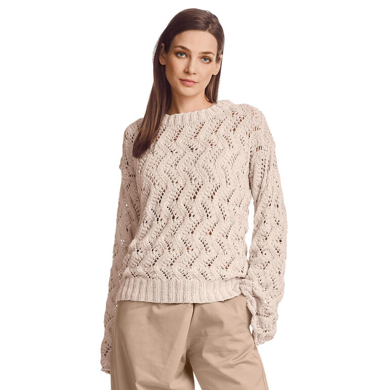 Anleitung 102/1, Pullover aus Ribolli von Junghans-Wolle 