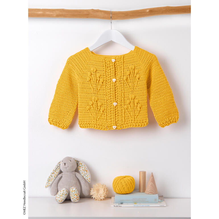 Anleitung 246/1, Babyjacke, gehäkelt aus Baby Pure Cotton von Anchor 