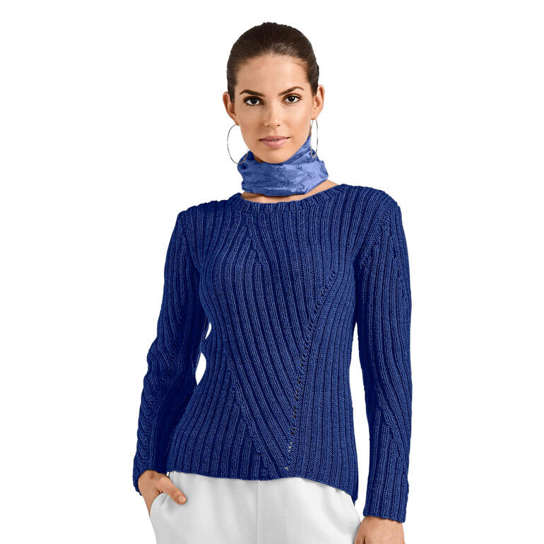 Anleitung 299/1, Damenpullover aus Merino-Extrafein von Junghans-Wolle 