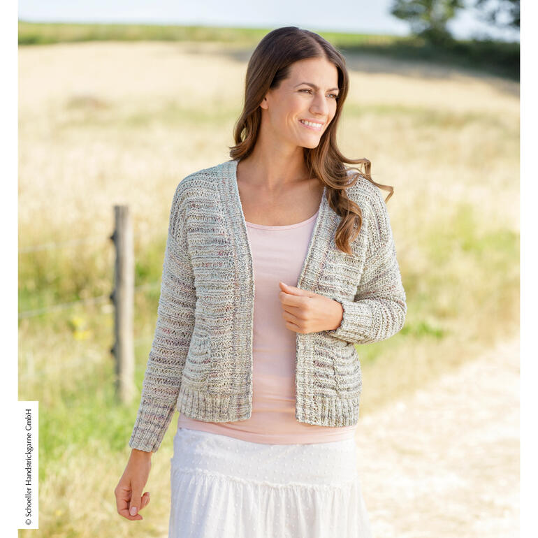 Anleitung 055/3, Jacke aus Playa Organic Cotton von Austermann® 