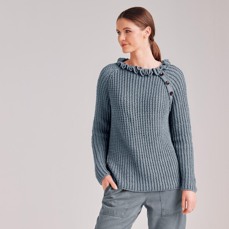 Anleitung 313/3, Pullover aus Ribolli von Junghans-Wolle 