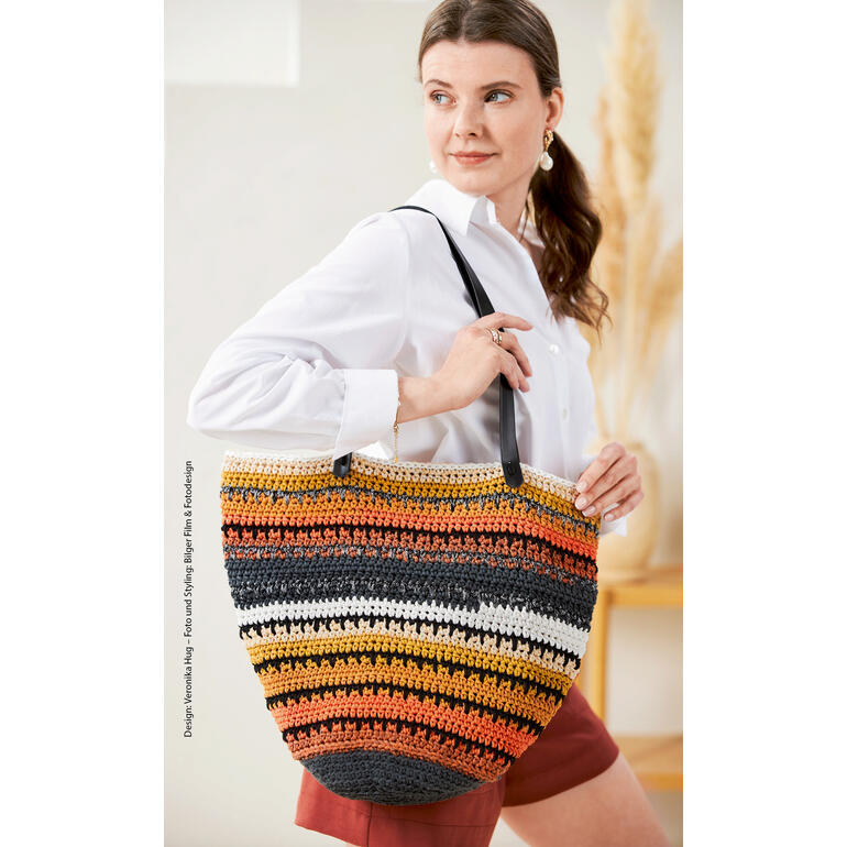 Anleitung 394/4, Häkeltasche aus Rope Bobbel von Woolly Hugs 