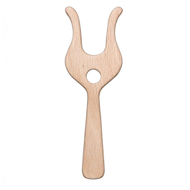 Prym Strickgabel aus Holz, mit zwei Gabelzinken