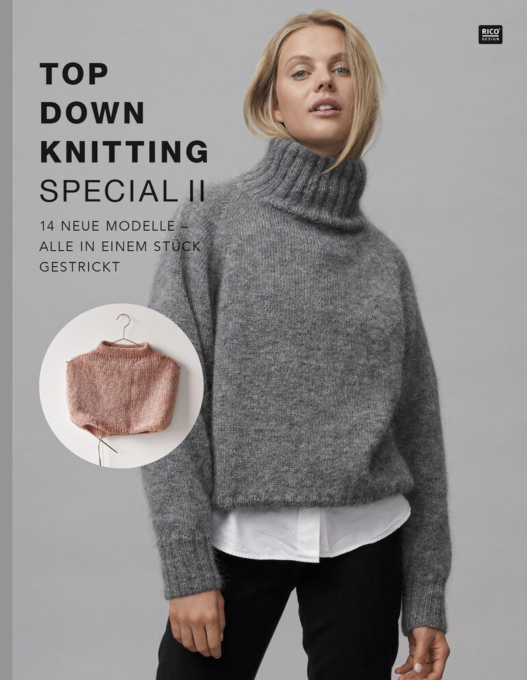 Handstrickheft Top Down Knitting Special II mit neuen Modellen