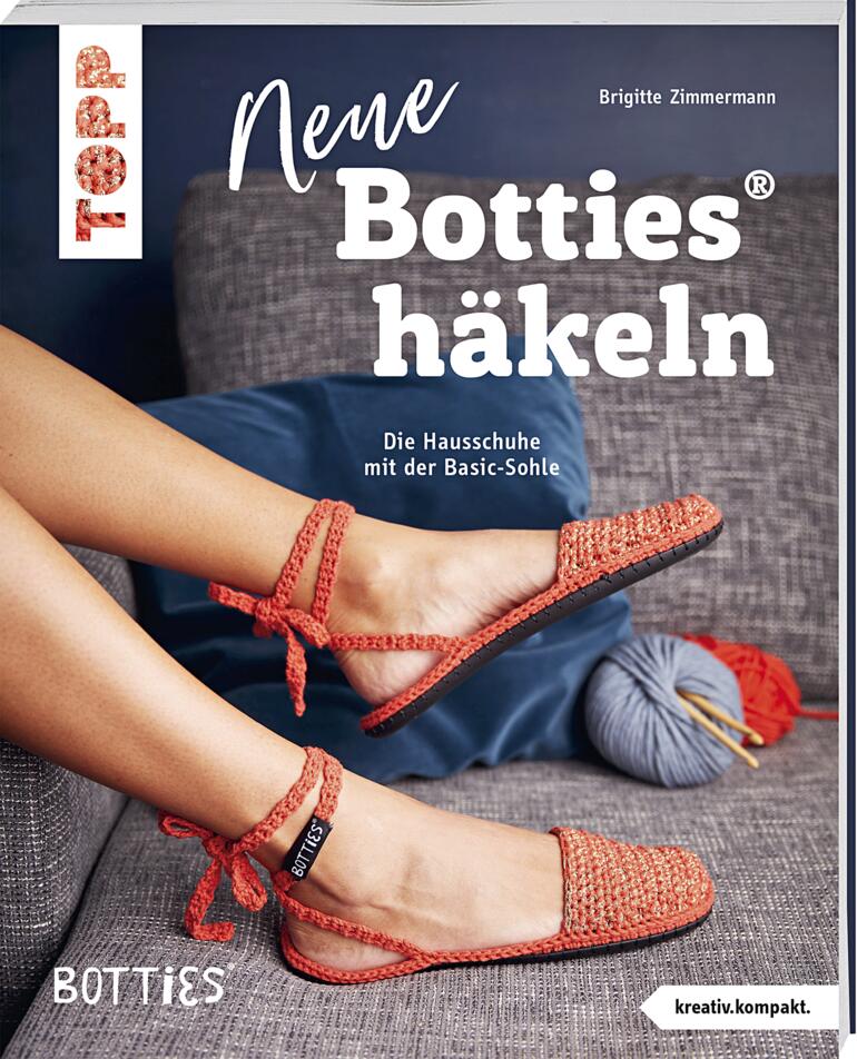 Buch - Neue Botties® häkeln mit einer Anleitung für Hausschuhe