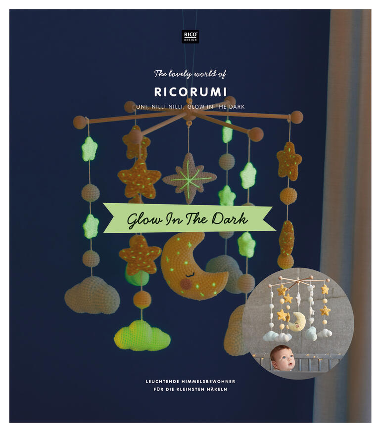 Heft - Ricorumi Glow in the Dark mit bunten Mobiles